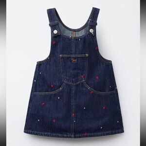 Zara Kids Heart Denim Dress